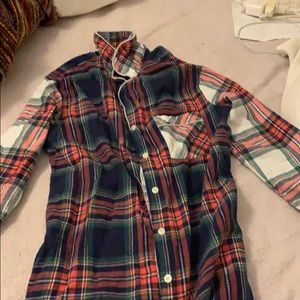 Flannel dress